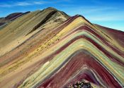 Rainbow Mountains in Peru