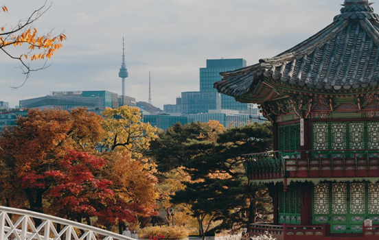 Cityscape of Seoul, South Korea